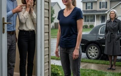 I was locked outside in the rain just three hours before the hurricane made landfall, all because I “talked back to him at dinner.”