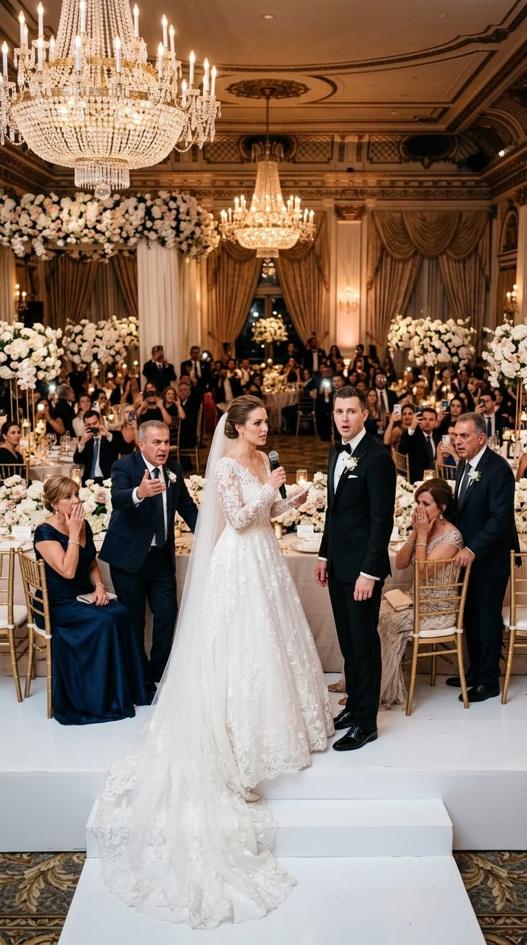 On my wedding day, I found the main table replaced — 9 seats taken by my husband’s family while my parents were left standing.