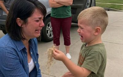 My mother-in-law secretly took my 5-year-old son out of kindergarten to cut off his golden curls: What my husband served her at Sunday dinner left her without words.