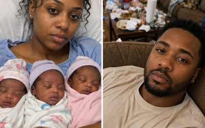 I Came Home With Newborn Triplets… and My Husband Was Angry About the Mess