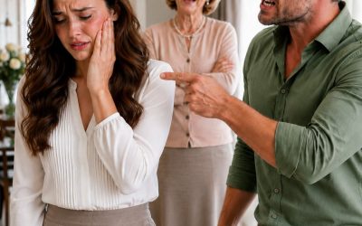 I argued with my mil…My husband ran over to me, sla:pped me, and shouted, “Get out of here!” But what they didn’t know was that the ,000