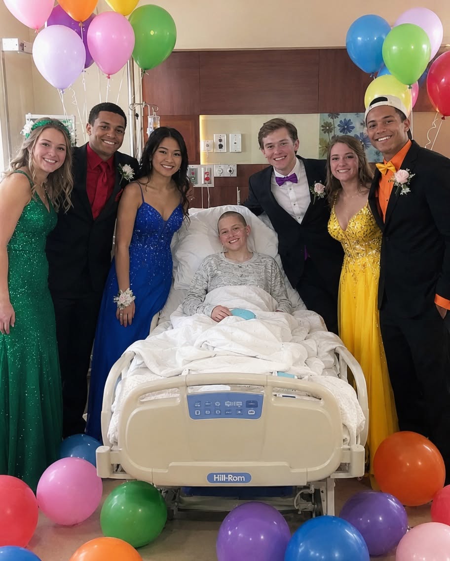 My Daughter’s Classmates Held Prom in Her Hospital Room Because She Couldn’t Attend Due to Her Illness – Then One of Them Handed Me an Envelope and Said, ‘Here’s the Real Reason We’re Here’
