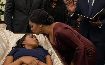 At my daughter’s funeral, her husband’s mistress leaned close and whispered, “I won”… until the lawyer stepped forward, asked for silence, and began reading the will.