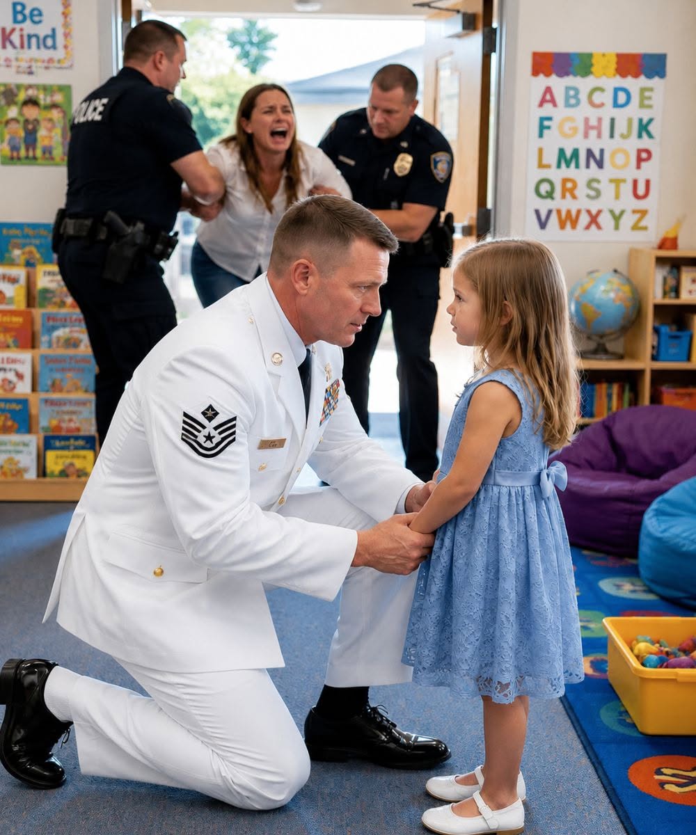 I never told my daughter’s teacher that the “dirty laborer” she m0cked was best friends with the Police Colonel. She dumped my daughter’s backpack on the floor, demanding 0 cash to “make her theft charge go away.” She thought I would panic. Instead, I pulled out my phone and said, “Let’s follow the law.”