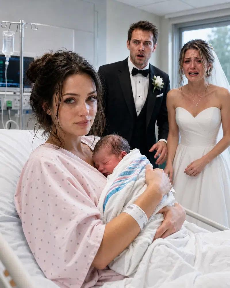 Two hours after my ex-husband said “I do,” he walked into my hospital room with his bride still wearing her wedding dress.