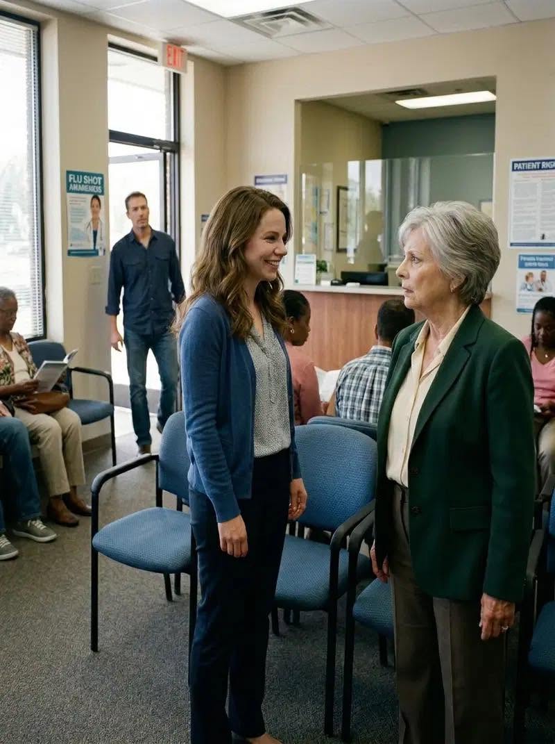 One year after my divorce, my ex-mother-in-law spotted me at the clinic with a smug grin. She told me her son made the right choice leaving me and was now raising a daughter with my former friend. I stayed calm, smiled, and said