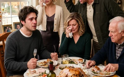 Grandpa stopped eating when he found out I was paying my parents rent while my sister lived there for free with her two kids.
