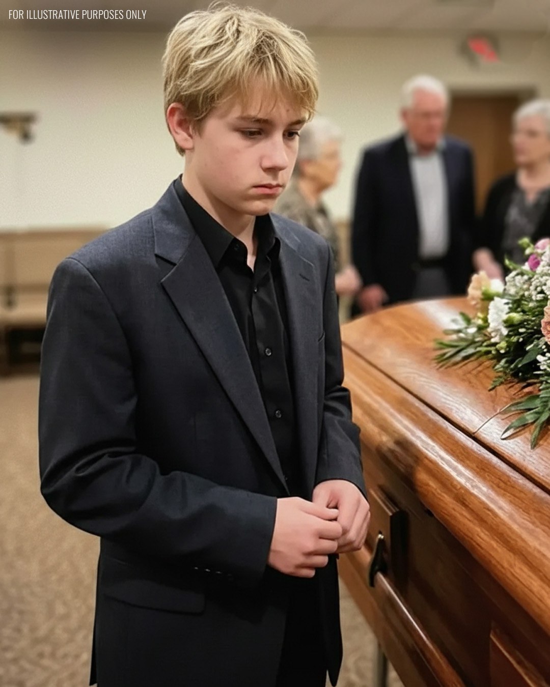 At my husband’s funeral, a teenage boy I had never encountered before approached me and said, “He promised you’d take care of me.”