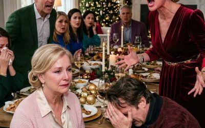 At Christmas dinner, my daughter-in-law stood up and declared, “I control this family now. Your cards are shut off.”