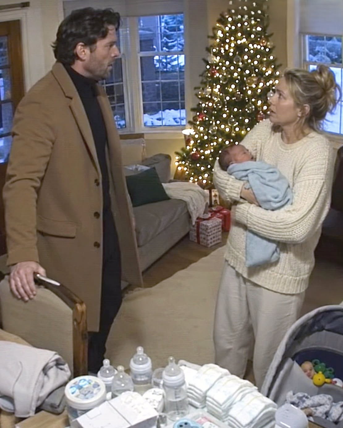 I Found a Newborn in My Ex-Wife’s House on Christmas Eve Then the Truth Behind His Birth Came Knocking –