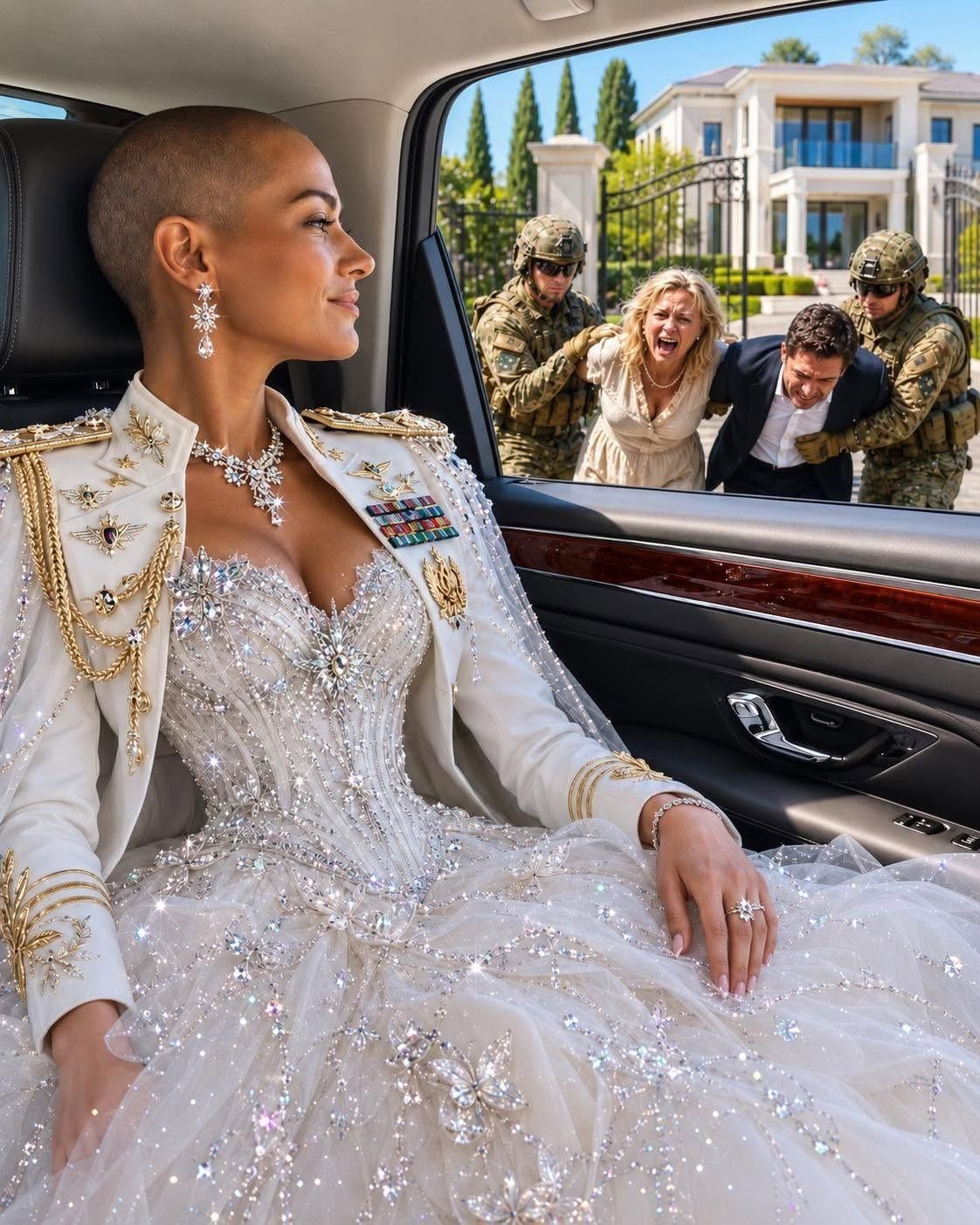 My mother-in-law shaved my head while I slept on the very night the United States Army promoted me into one of the most important commands of my career. soe